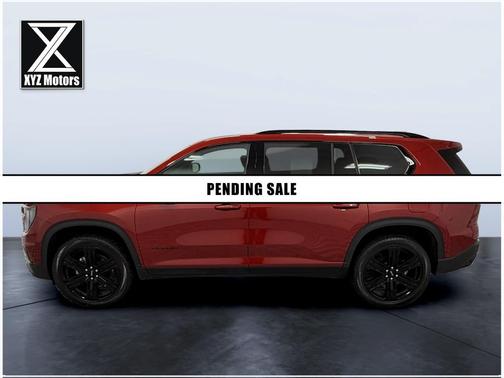 Volcanic Red Tintcoat 2025 GMC Acadia AWD Elevation