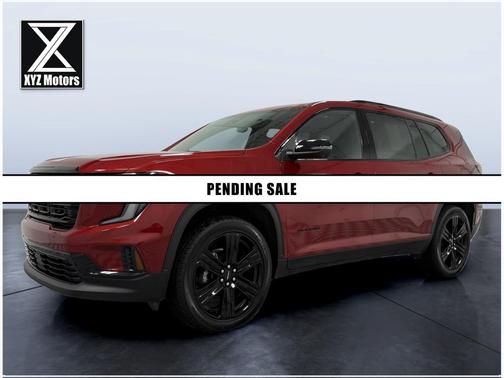 Volcanic Red Tintcoat 2025 GMC Acadia AWD Elevation