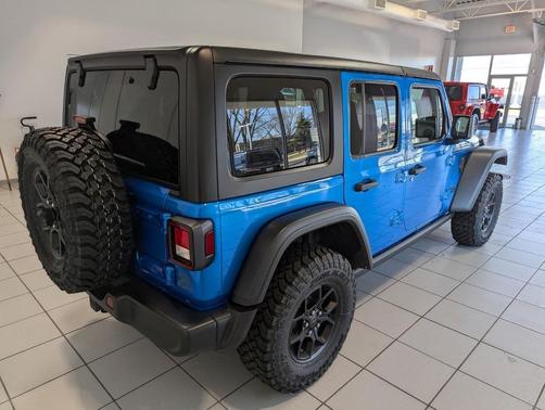 Hydro Blue Pearlcoat 2026 Jeep Wrangler Willys