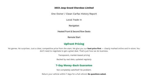 2023 Jeep Grand Cherokee Limited