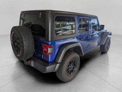 Ocean Blue Metallic Clearcoat 2020 Jeep Wrangler Unlimited Rubicon