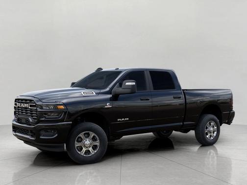 Diamond Black Crystal Pearlcoat 2026 RAM 2500 Big Horn Crew Cab 4x4 6'4' Box