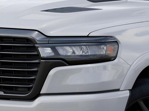 Bright White Clearcoat 2026 RAM 1500 Laramie