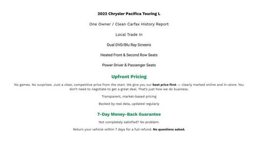 2022 Chrysler Pacifica Touring L