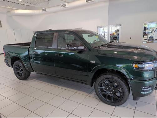 Serrano Green Metallic 2026 RAM 1500 Laramie