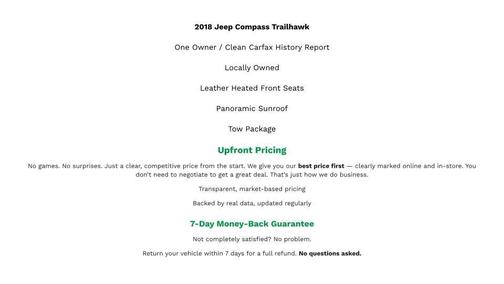 2018 Jeep Compass Trailhawk