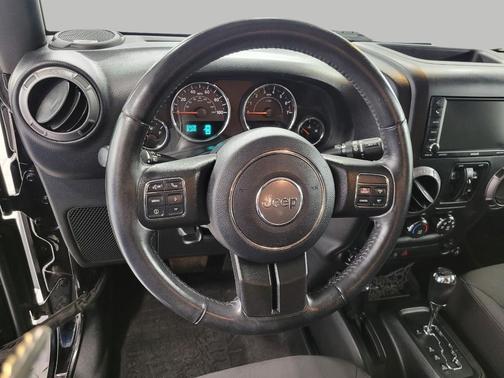 BLACK 2017 Jeep Wrangler Unlimited Sport