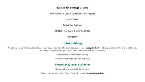 2025 Dodge Durango GT AWD