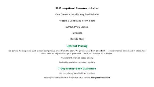 2023 Jeep Grand Cherokee L Limited