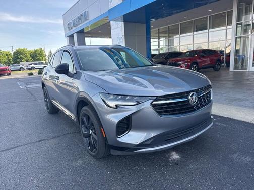 Satin Steel Metallic 2022 Buick Envision Essence