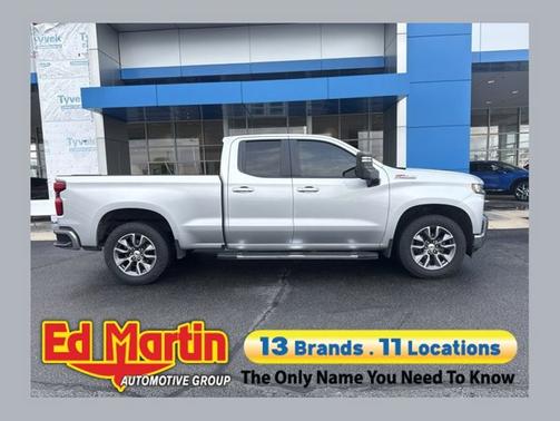 Silver Ice Metallic 2019 Chevrolet Silverado 1500 LT