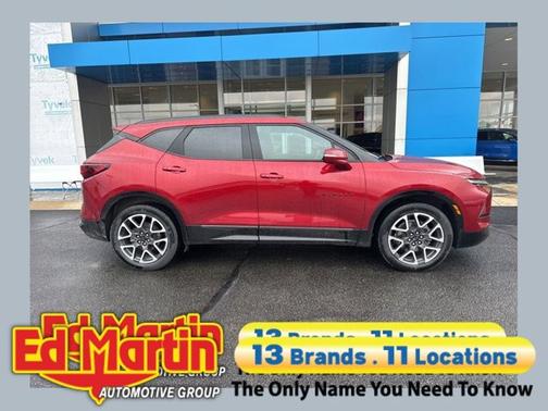Radiant Red Tintcoat 2023 Chevrolet Blazer RS