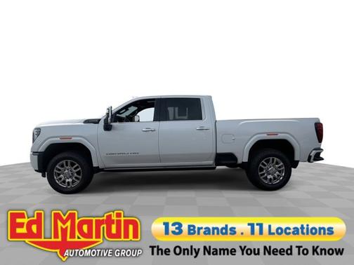 White Frost Tricoat 2024 GMC Sierra 2500 Denali