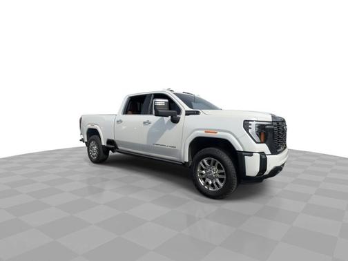 White Frost Tricoat 2024 GMC Sierra 2500 Denali