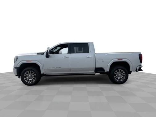 White Frost Tricoat 2024 GMC Sierra 2500 Denali