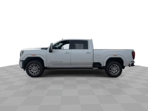 White Frost Tricoat 2024 GMC Sierra 2500 Denali