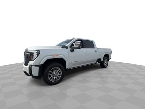 White Frost Tricoat 2024 GMC Sierra 2500 Denali
