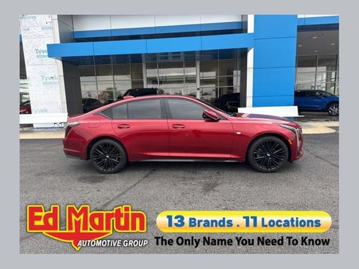 Radiant Red Tintcoat 2026 Cadillac CT5 Sport