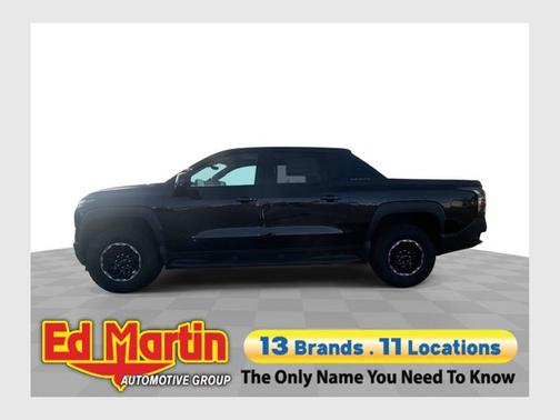 Black 2026 Chevrolet Silverado EV Max Range Trail Boss