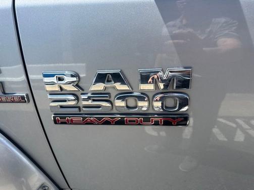 Bright Silver Metallic Clearcoat 2016 RAM 2500 Longhorn