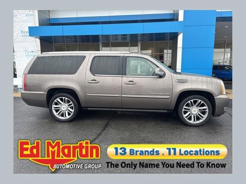 Mocha Steel Metallic 2014 Cadillac Escalade ESV Premium