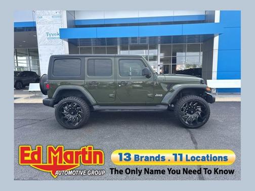 Sarge Green Clearcoat 2022 Jeep Wrangler Unlimited Sahara