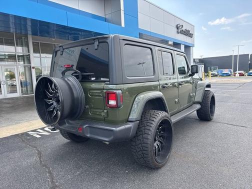 Sarge Green Clearcoat 2022 Jeep Wrangler Unlimited Sahara