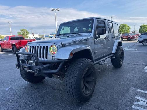 Billet Metallic Clearcoat 2014 Jeep Wrangler Unlimited Sahara