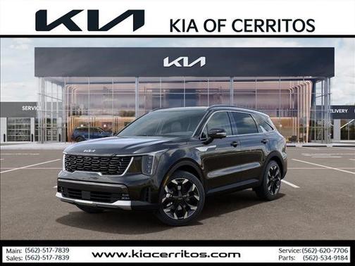 Ebony Black 2026 Kia Sorento SX