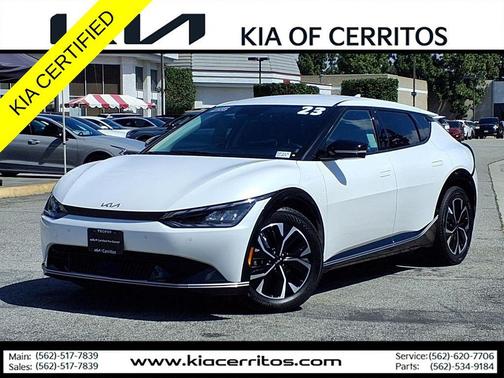 Snow White Pearl 2023 Kia EV6 Wind