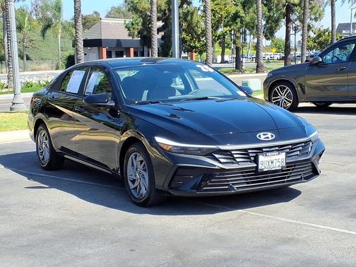 Abyss Black 2025 Hyundai ELANTRA HEV Blue