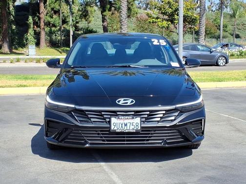 Abyss Black 2025 Hyundai ELANTRA HEV Blue