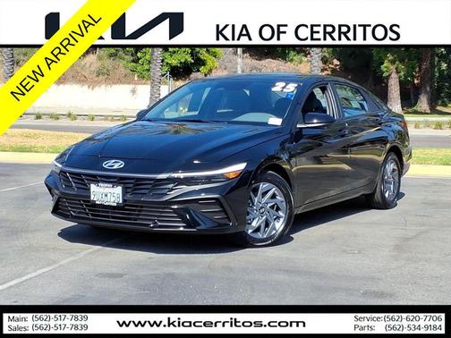 Abyss Black 2025 Hyundai ELANTRA HEV Blue