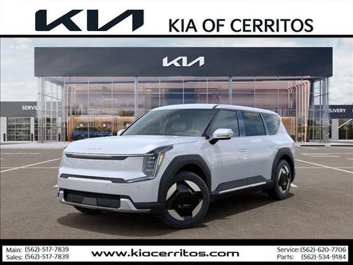 White 2026 Kia EV9 Light Long Range