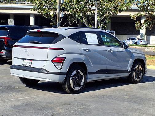Cyber Gray Metallic 2025 Hyundai KONA EV SEL