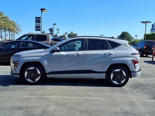 Cyber Gray Metallic 2025 Hyundai KONA EV SEL