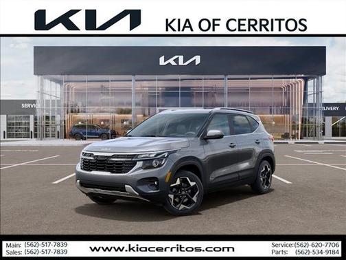 Steel Gray 2026 Kia Seltos EX