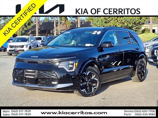 Aurora Black 2024 Kia Niro EV Wave