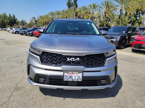 Steel Gray 2023 Kia Sorento Hybrid EX