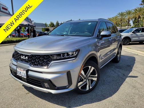 Steel Gray 2023 Kia Sorento Hybrid EX