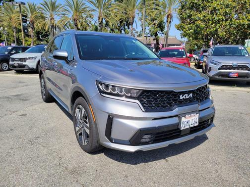 Steel Gray 2023 Kia Sorento Hybrid EX