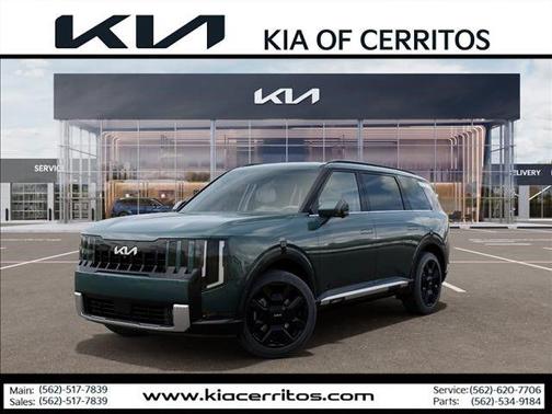 Black Jade Green 2027 Kia Telluride Hybrid SX