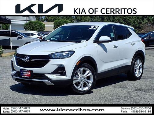 Summit White 2022 Buick Encore GX Preferred