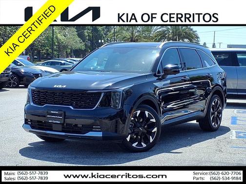 Ebony Black 2024 Kia Sorento SX
