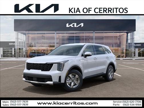 Glacial White Pearl 2026 Kia Sorento LX