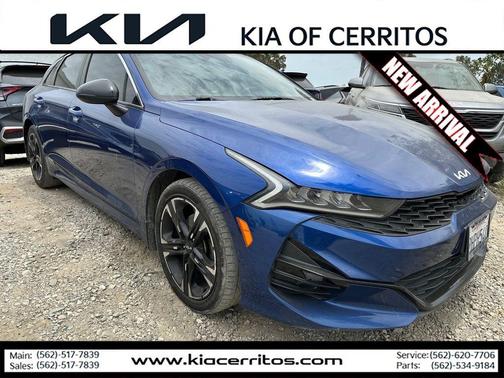 Sapphire Blue 2024 Kia K5 GT-Line