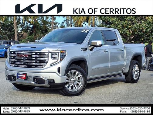 Quicksilver Metallic 2022 GMC Sierra 1500 Denali