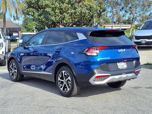 Sapphire Blue 2025 Kia Sportage EX