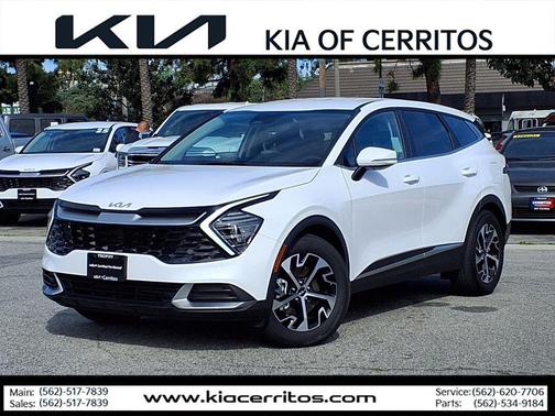 Glacial White Pearl 2025 Kia Sportage EX