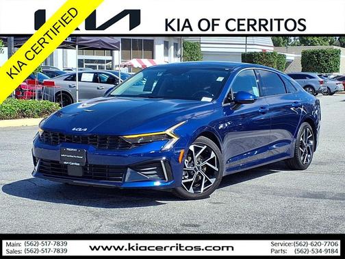 Yacht Blue 2025 Kia K5 EX